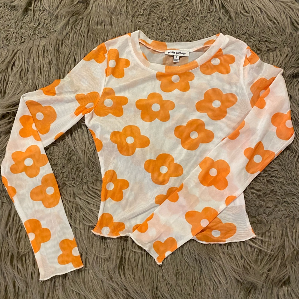 Pretty Garbage sheer top